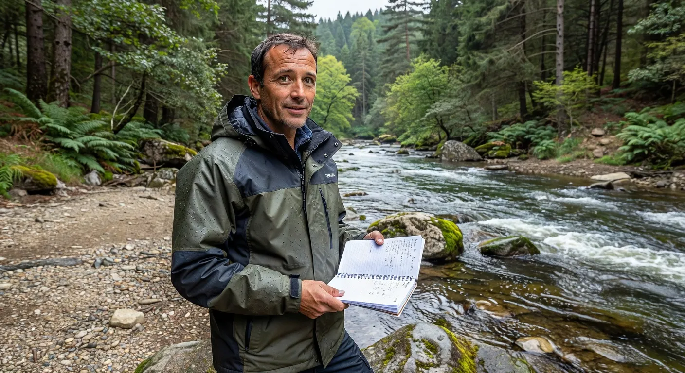 Portrait de Fabrice Maillard, hydrologue spécialisé dans les crues du Doubs